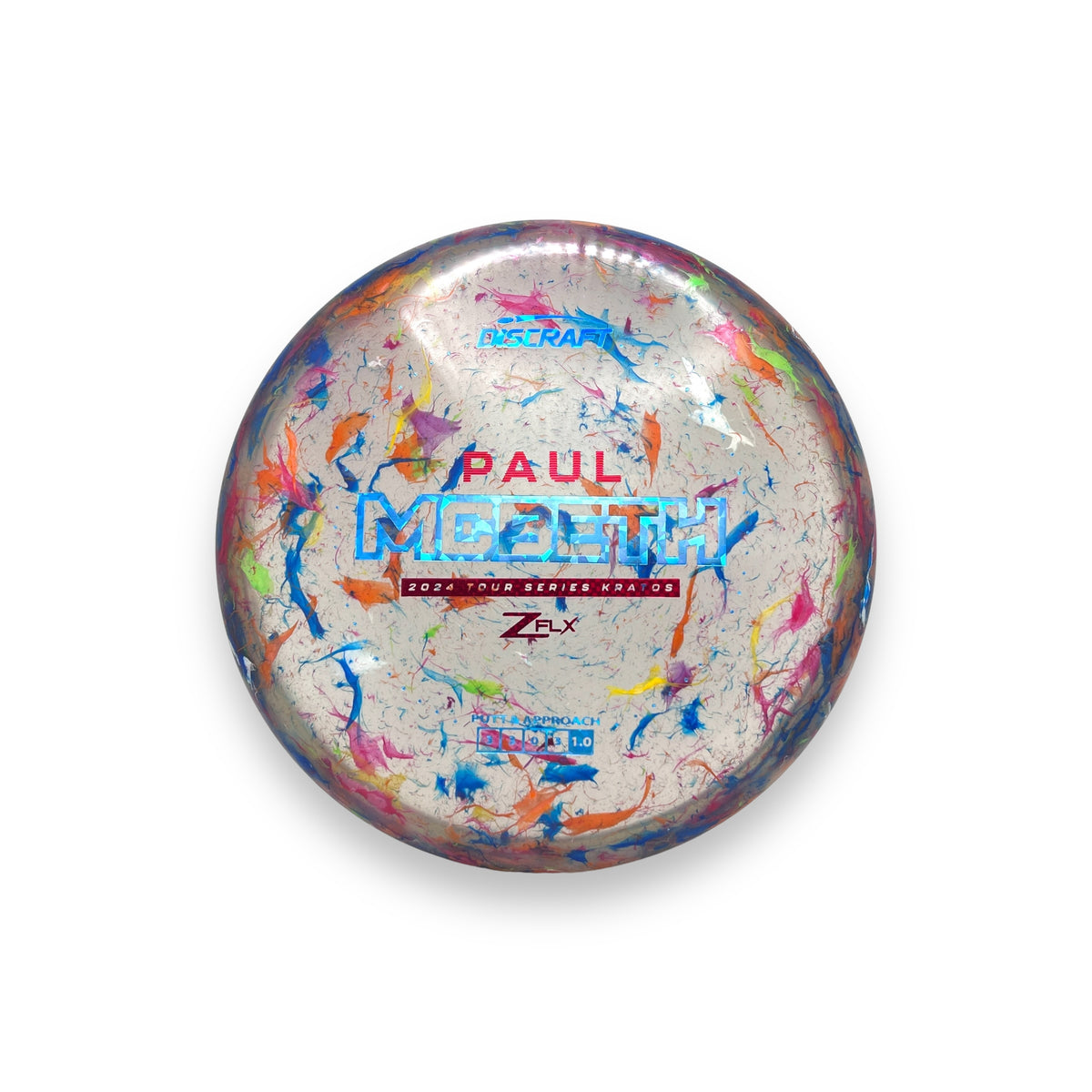 Jawbreaker ZFlx Kratos-2024 Tour Series Paul McBeth